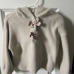 Zara sweater hoodie. Size 2-3.